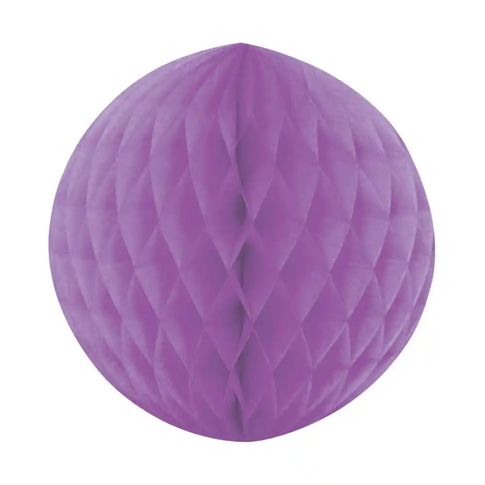 Esfera Pequeña De Papel Lila X 1 Und