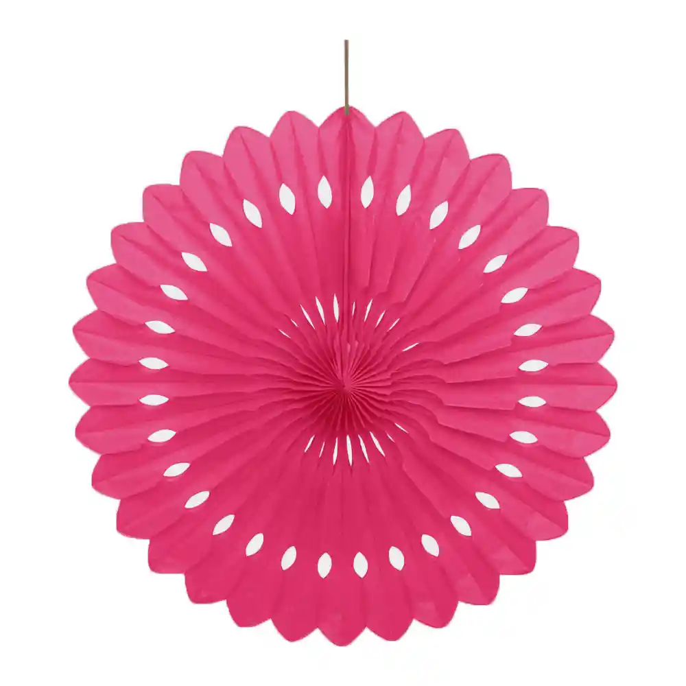 Abanico Fucsia Grande X 1 Und
