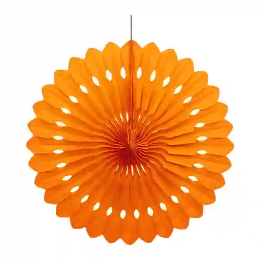 Abanico Naranja Grande X 1 Und
