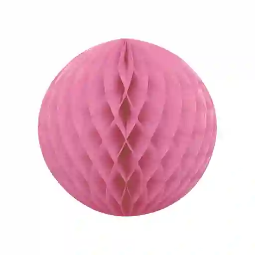 Esfera Mini De Papel Fucsia X 1 Und