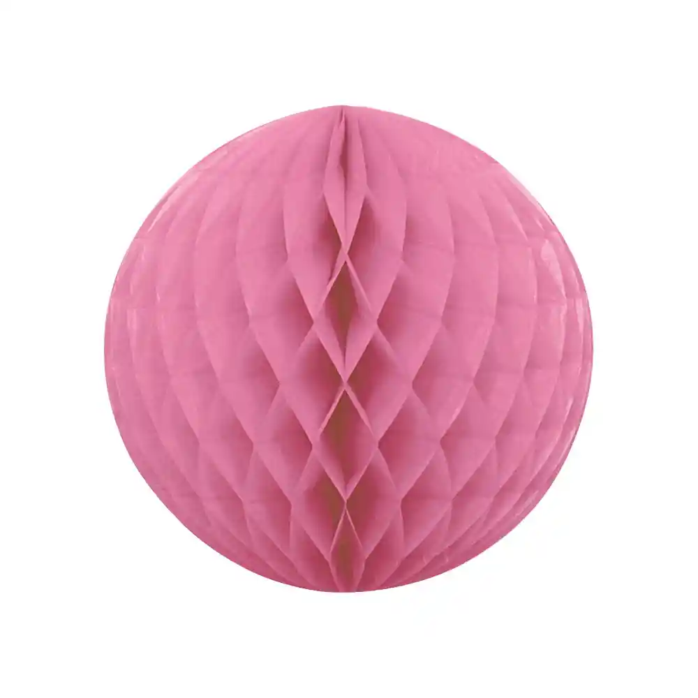 Esfera Mini De Papel Fucsia X 1 Und