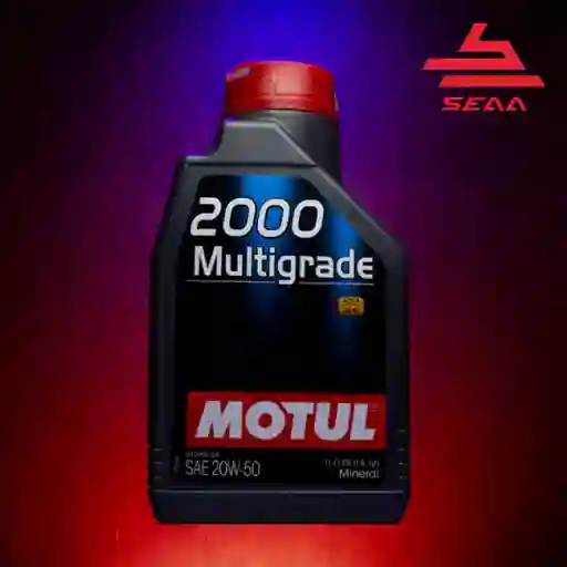 Aceite De Motor Mineral 2000 Multigrade 20w50