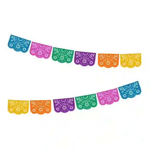 Papel Picado Mexicano X 1 Und
