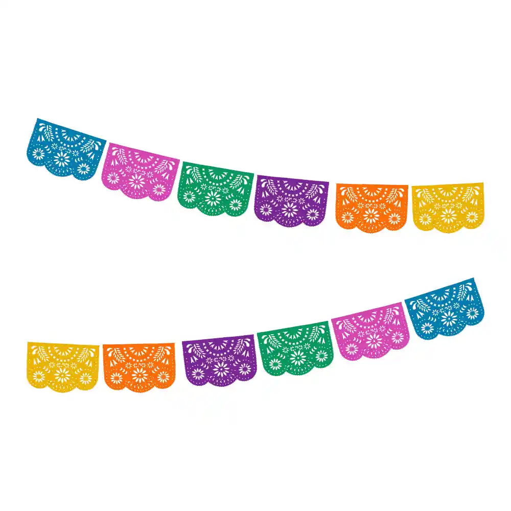 Papel Picado Mexicano X 1 Und