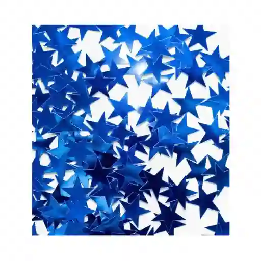 Confeti De Mesa Estrellas Azules