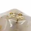 Topos Aretes Infinitos Oro Laminado 18k