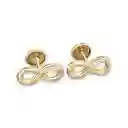 Topos Aretes Infinitos Oro Laminado 18k