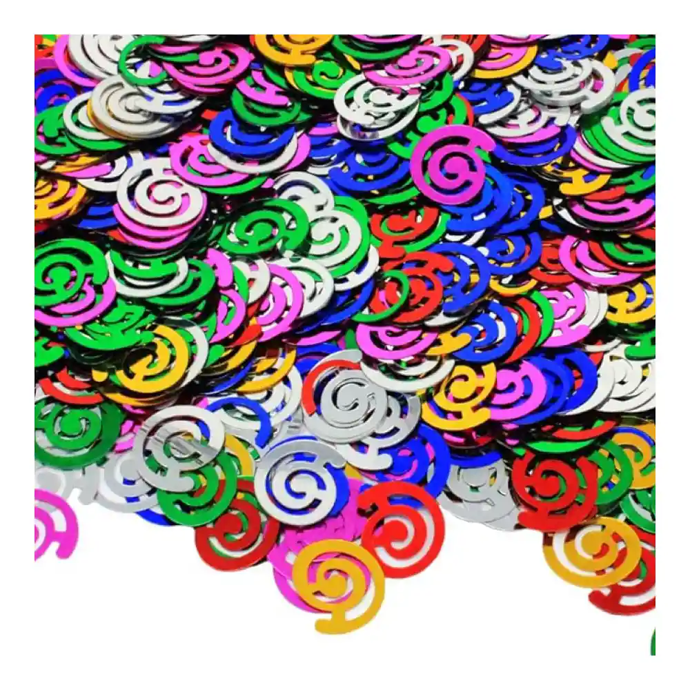 Confeti De Mesa Espirales Mixto
