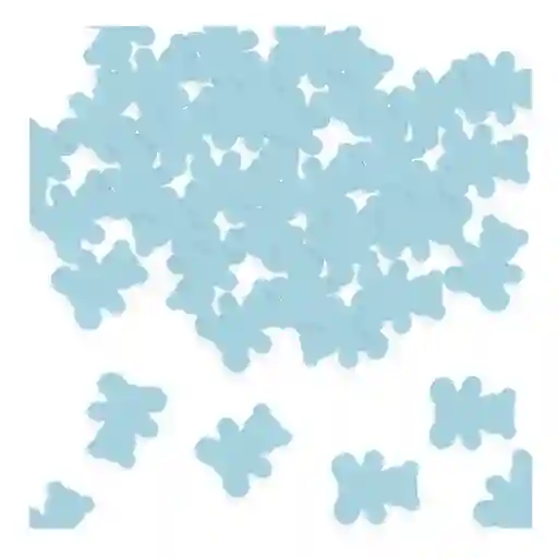 Confeti De Mesa Ositos Azules X 1 Und
