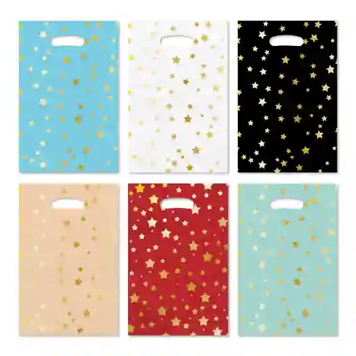 Bolsa Regalo Estrellas X 10 Und