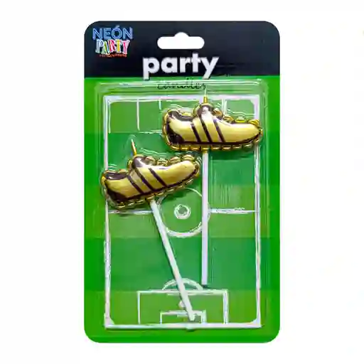 Velas Guayos Dorados X 2 Und