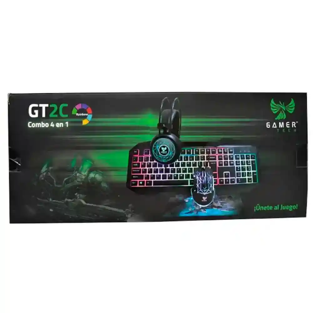 Combo Teclado, Mouse, Diadema Y Pad Mouse Gamers