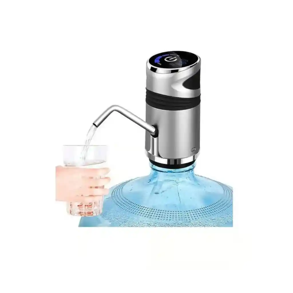 Dispensador De Agua Metalizado Digital