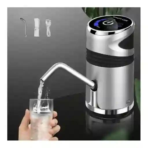 Dispensador De Agua Metalizado Digital