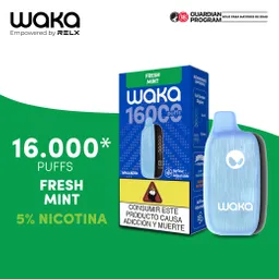 Vape Waka Menta 16000 Puffs 5%