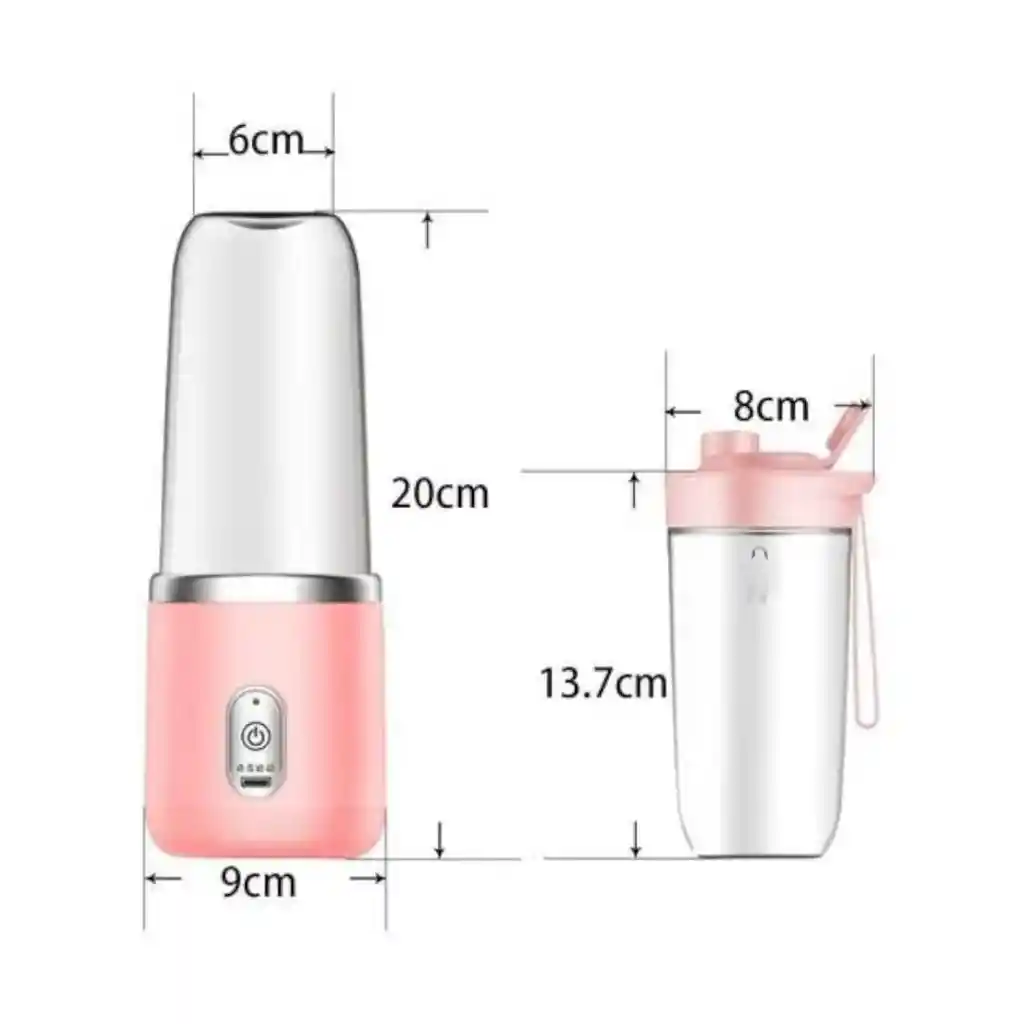 Licuadora Portátil Mini+botilito *400ml