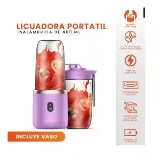 Licuadora Portátil Mini+botilito *400ml