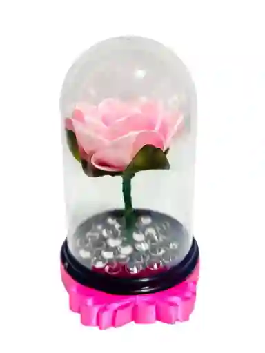 Regalo Especial Rosa Eterna Baby Rosada - Regalo Feliz Dia - Dia De La Mujer