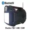 Super Radio Multifuncion Linterna Recargable Kit Solar R-087