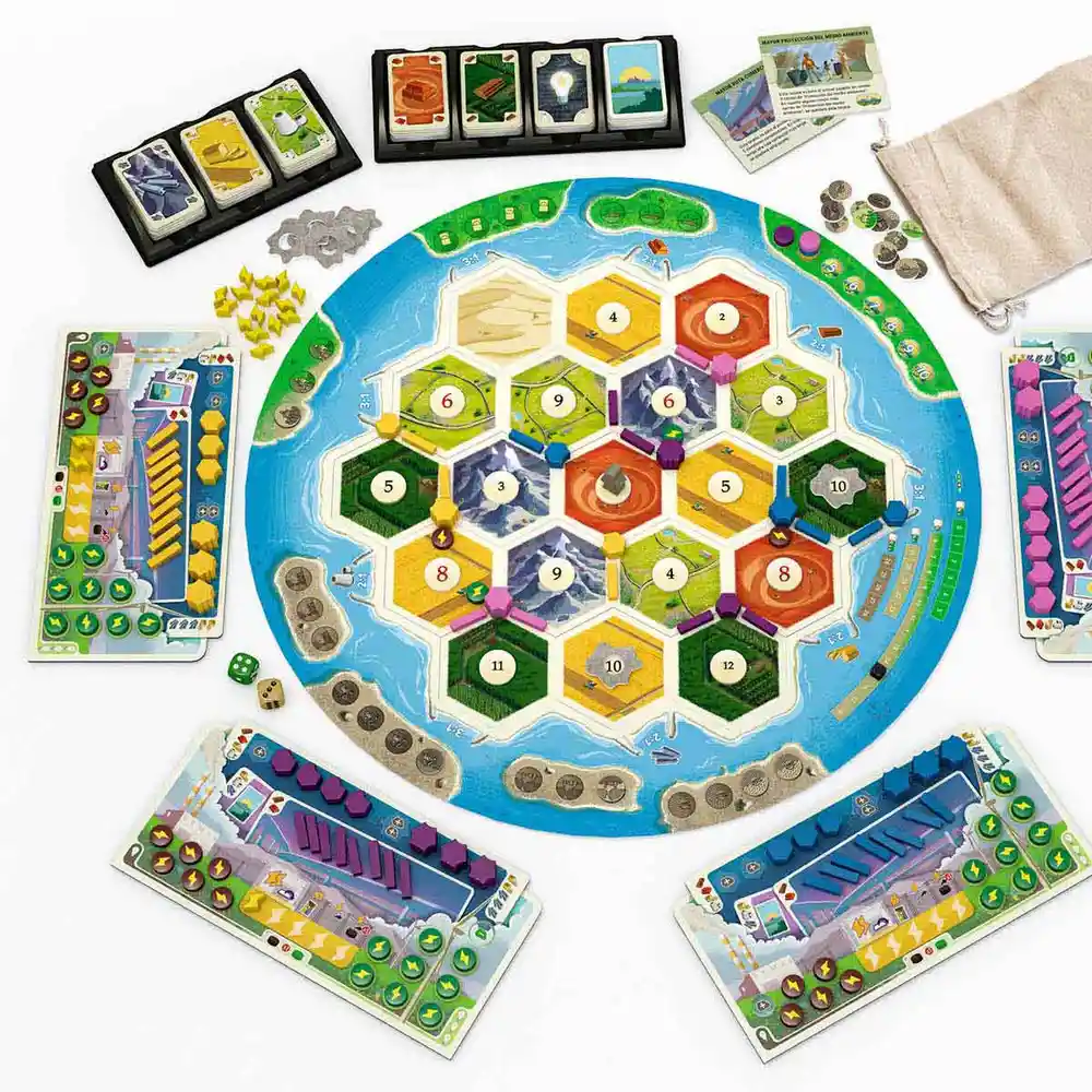 Juego De Mesa Estratégico Catan Energías Devir Adultos