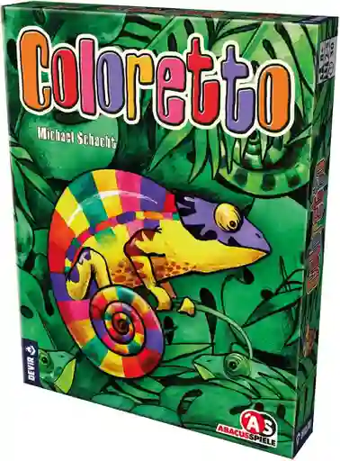 Juego De Mesa Estrategia Coloretto Devir Para Adultos