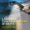 Lampara Solar Exteriores 30w Luz Led Sensor Movimiento