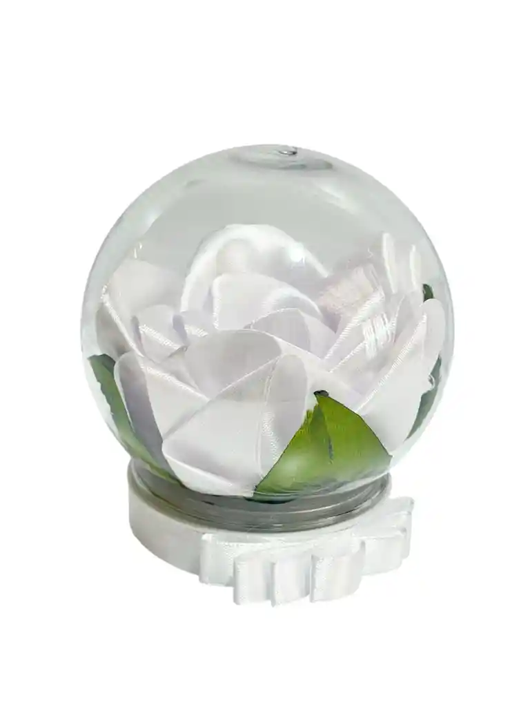 Regalo Especial Rosa Eterna Blanco - Regalo Feliz Dia - Dia Del Amor Y Amistad