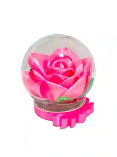 Regalo Especial Rosa Eterna Rosada - Regalo Feliz Dia - Dia De La Madre