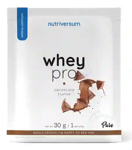 Proteina Whey Pro Chocolate Sachet Nutriversum 30g