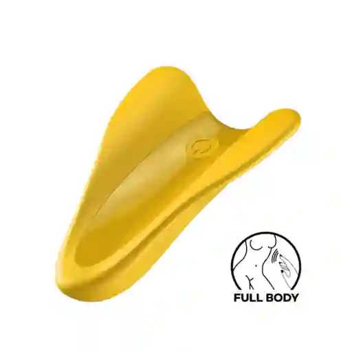 Satisfyer High Fly Vibrador Para Dedo Recargable Amarillo