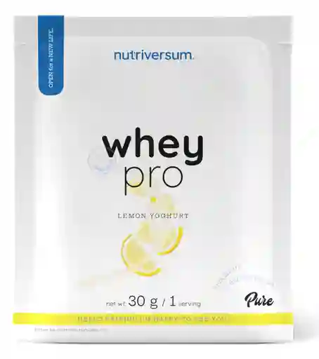 Proteina Whey Pro Yogurt Limon Sachet Nutriversum 30g
