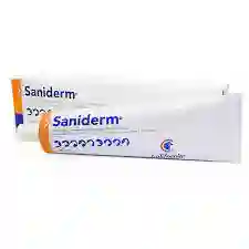 Saniderm Crema Cicatrizante 40 Gr Antibacteriana 40 Gr Crema Para Mascotas