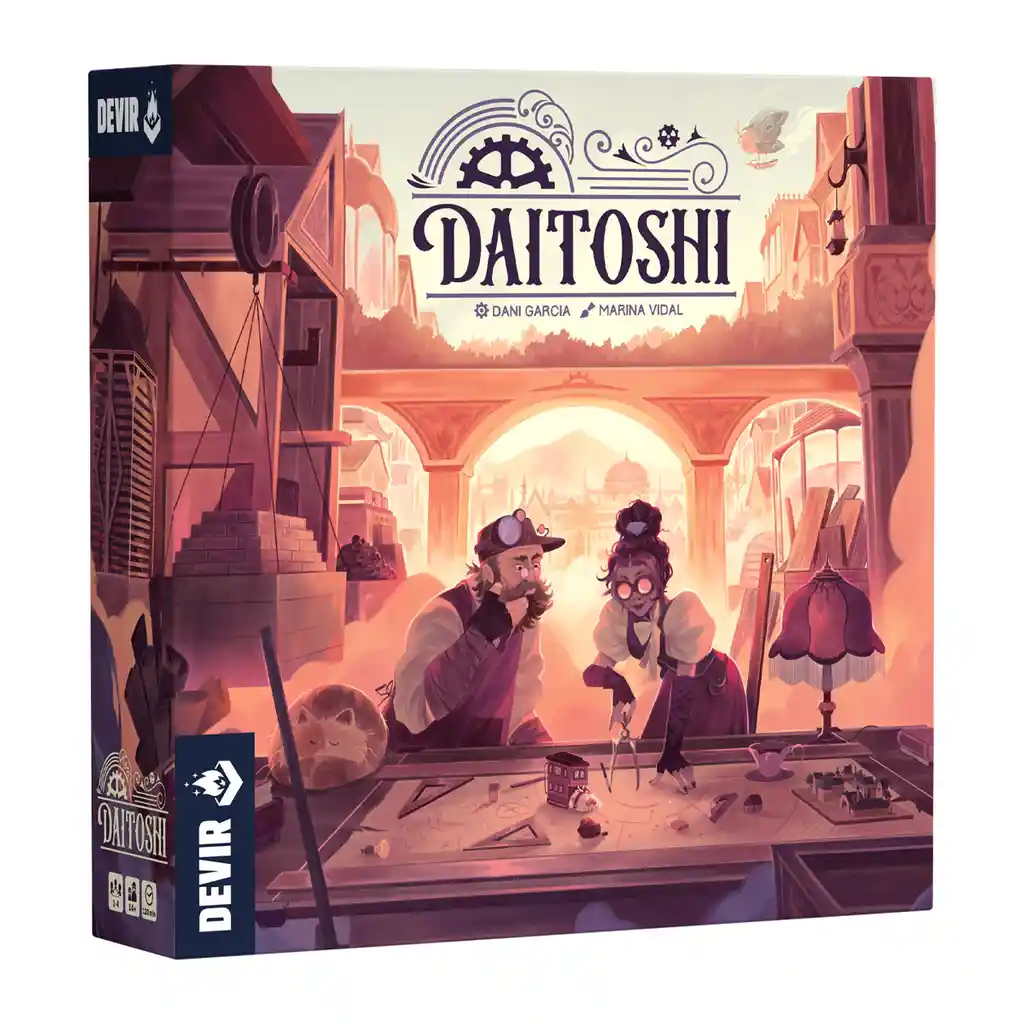 Juego De Mesa Estratégico Daitoshi Devir Para Adultos