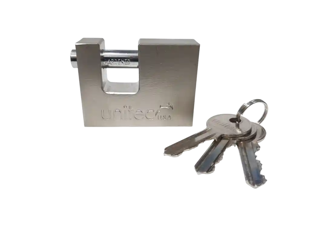 Candado Anticizalla De Seguridad 60mm Unitec Cromado