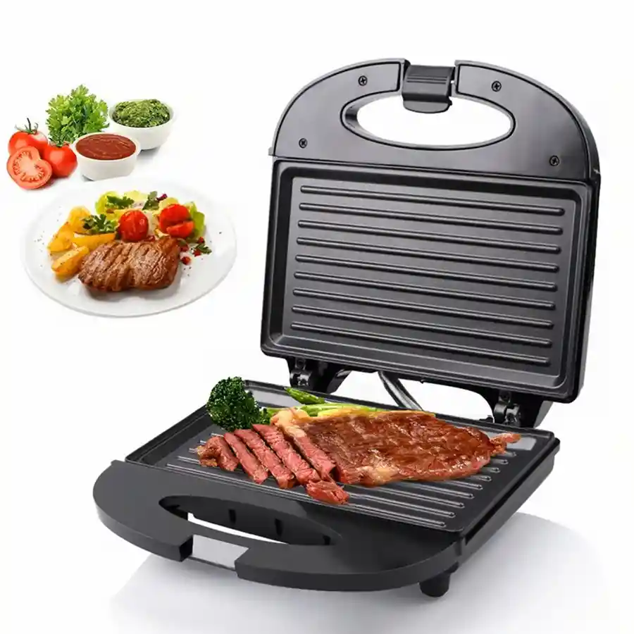 Sandwichera Parrilla De Prensa Antiadheren 750w