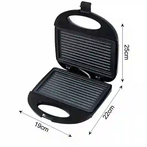 Sandwichera Parrilla De Prensa Antiadheren 750w