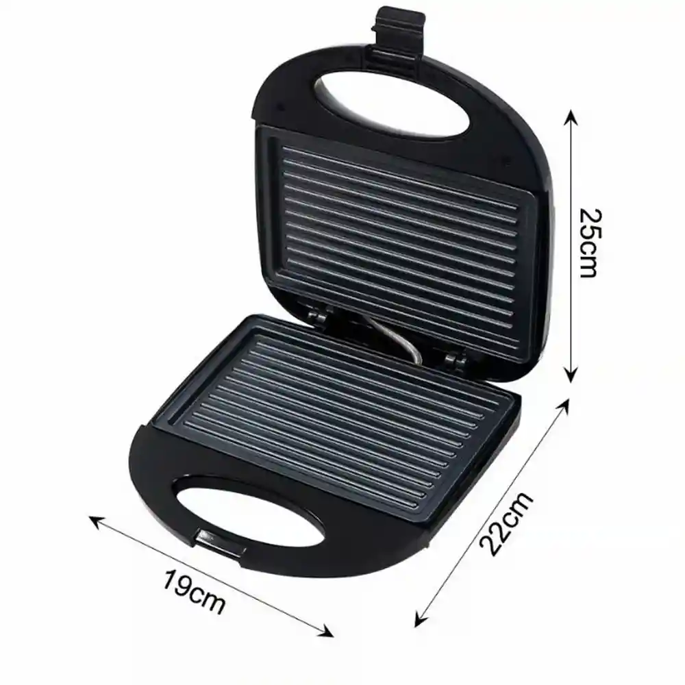 Sandwichera Parrilla De Prensa Antiadheren 750w
