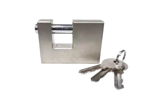 Candado Anticizalla De Seguridad 70mm Unitec Cromado