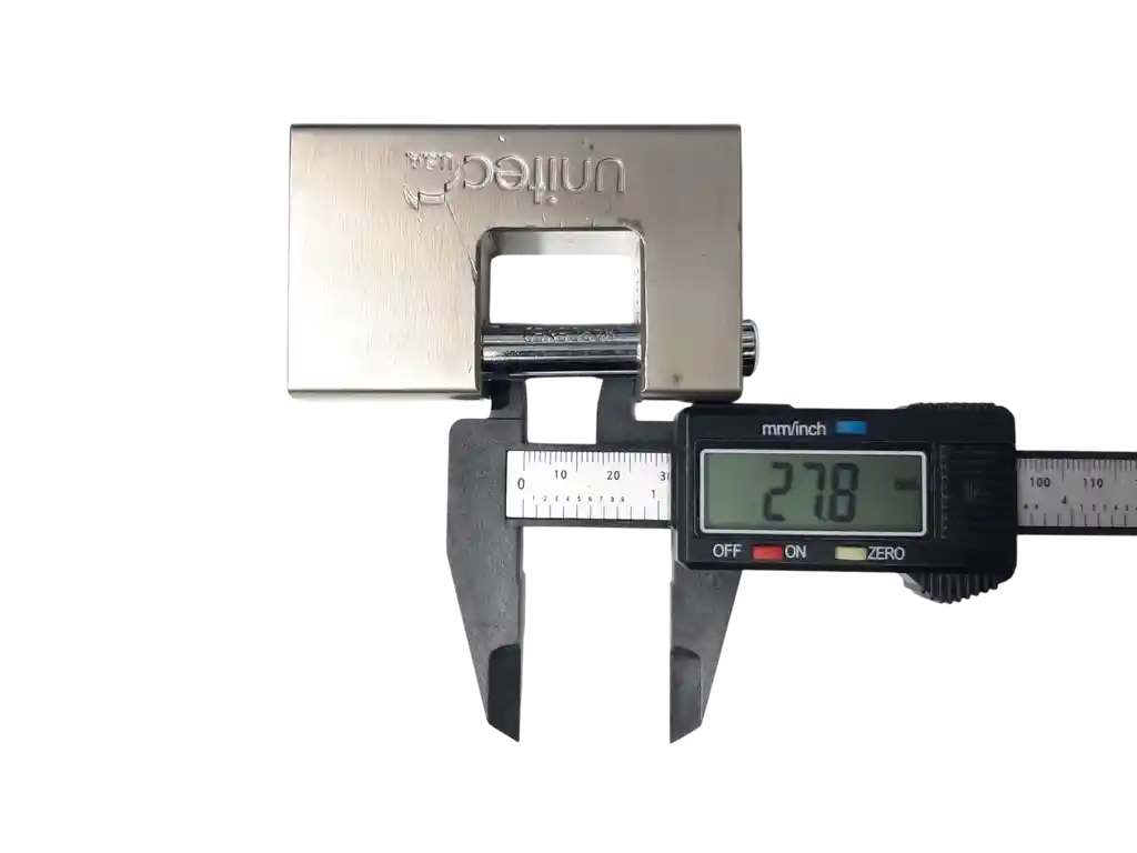 Candado Anticizalla De Seguridad 80mm Unitec Cromado