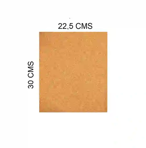 Tabla De Corcho Tamaño Carta 30 X 22.5 Cms. 3mm