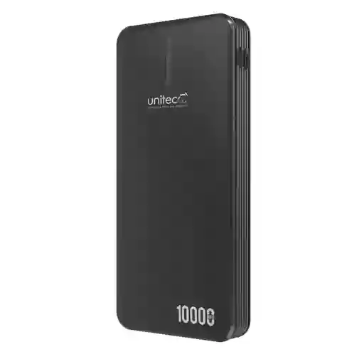 Power Bank 10.000 Mah Batería Portátil Unitec Con 4 Cables