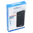 Power Bank 10.000 Mah Batería Portátil Unitec Con 4 Cables