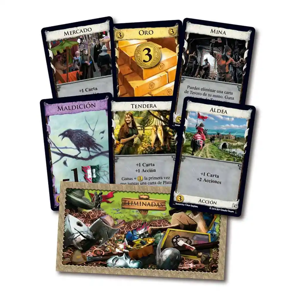 Juego De Mesa Dominion Segunda Edición Devir Para Adultos