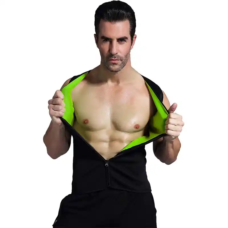 Chaleco De Neopreno Térmico Para Hombre, Para Adelgazar Talla: M