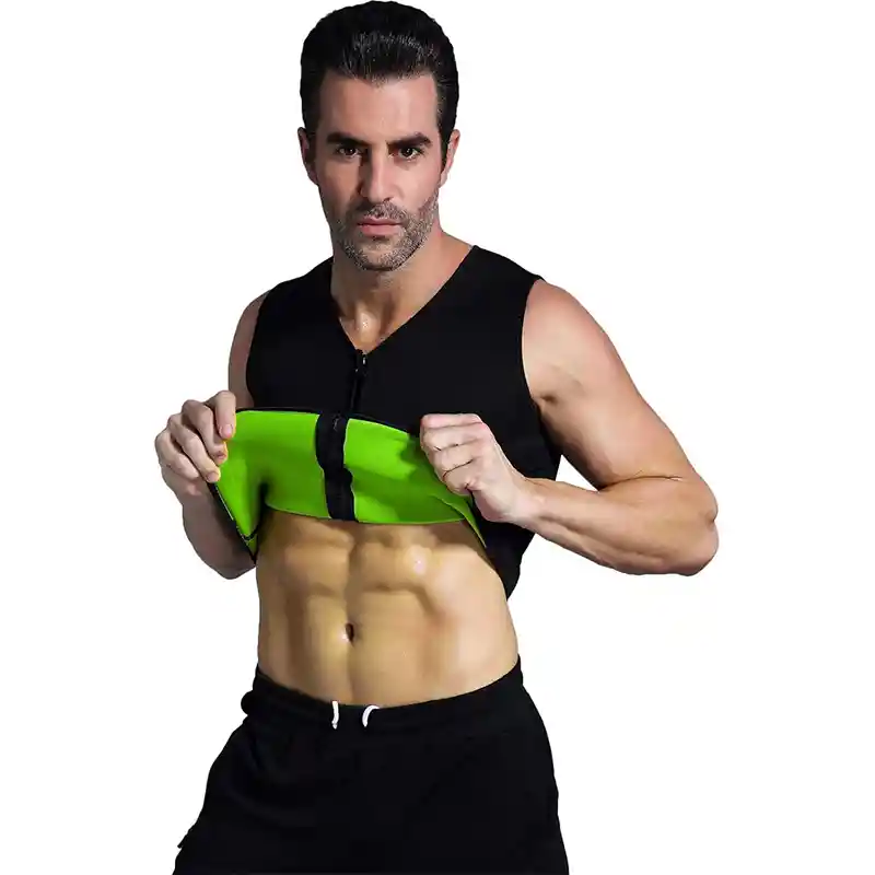 Chaleco De Neopreno Térmico Para Hombre, Para Adelgazar Talla: M