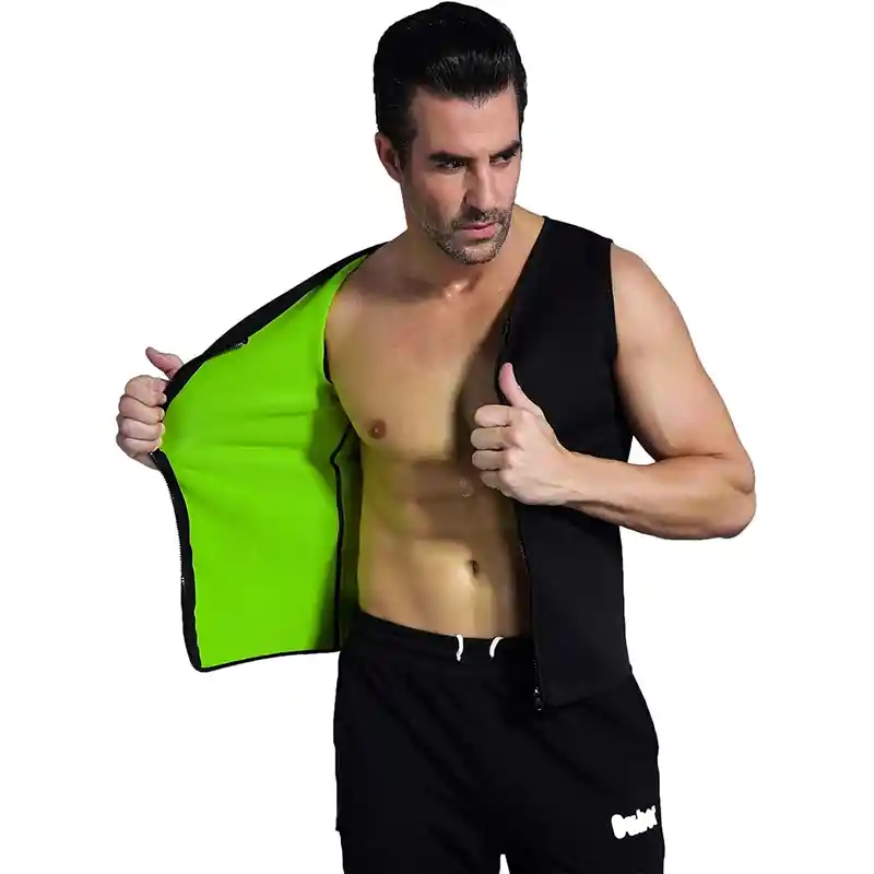 Chaleco De Neopreno Térmico Para Hombre, Para Adelgazar Talla: M