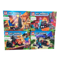 Personajes Minecraft Juguete Armable Armatodo Construcción