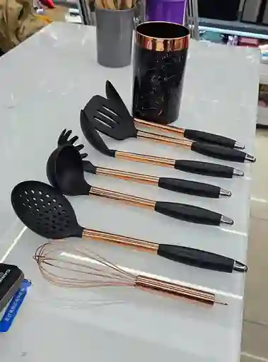 Set De Utensilios De Cocina Premuinm 7 Piezas