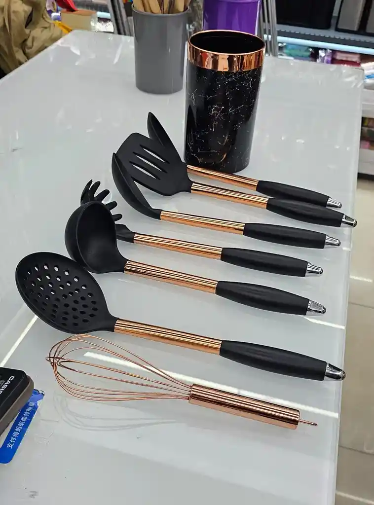 Set De Utensilios De Cocina Premuinm 7 Piezas