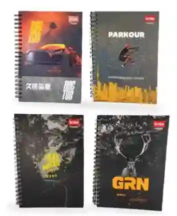 Cuaderno Agenda Pequeño 1 Materia Niño- Masculino- Pasta Dura Linea Corriente